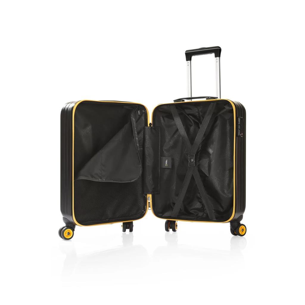 National Geographic N-2002 Siyah Abs Valiz Seti -HEDRA