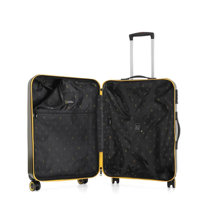 National Geographic N-2004 Haki Abs Valiz  Seti- VERRE