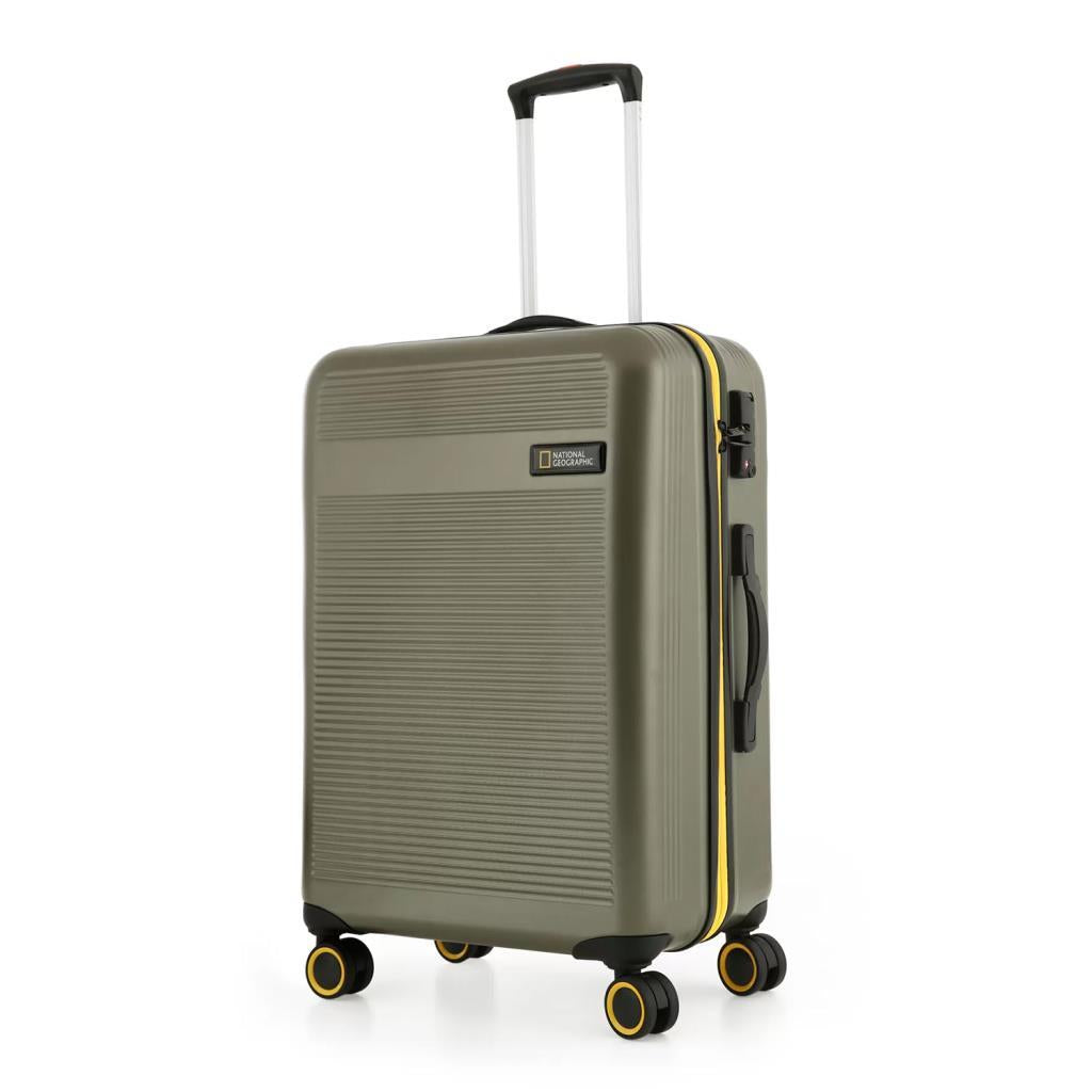 National Geographic N-2004 Haki Abs Valiz  Seti- VERRE