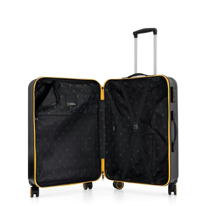National Geographic N-2004 Siyah Abs Valiz Seti - VERRE