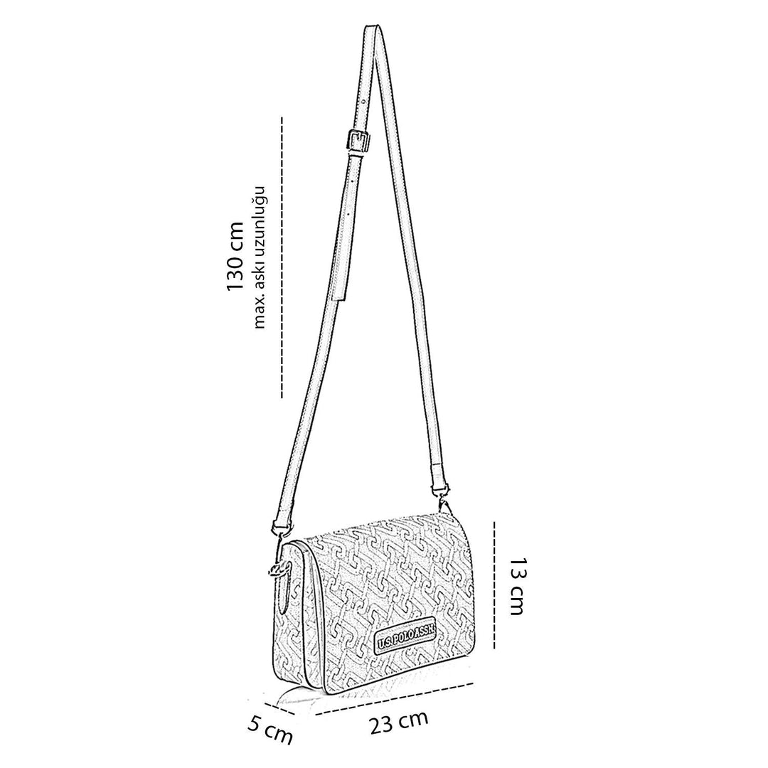 U.S. Polo Assn. Nayle Kadın Ayarlanabilir Askılı Çapraz Çanta US23540