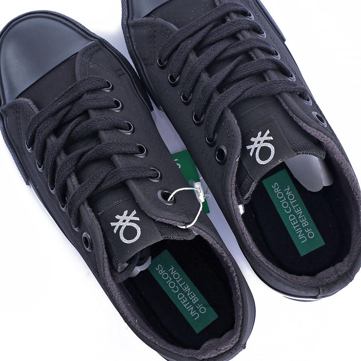 Benetton Neptün Kadın Siyah Spor Ayakkabı BN-31053