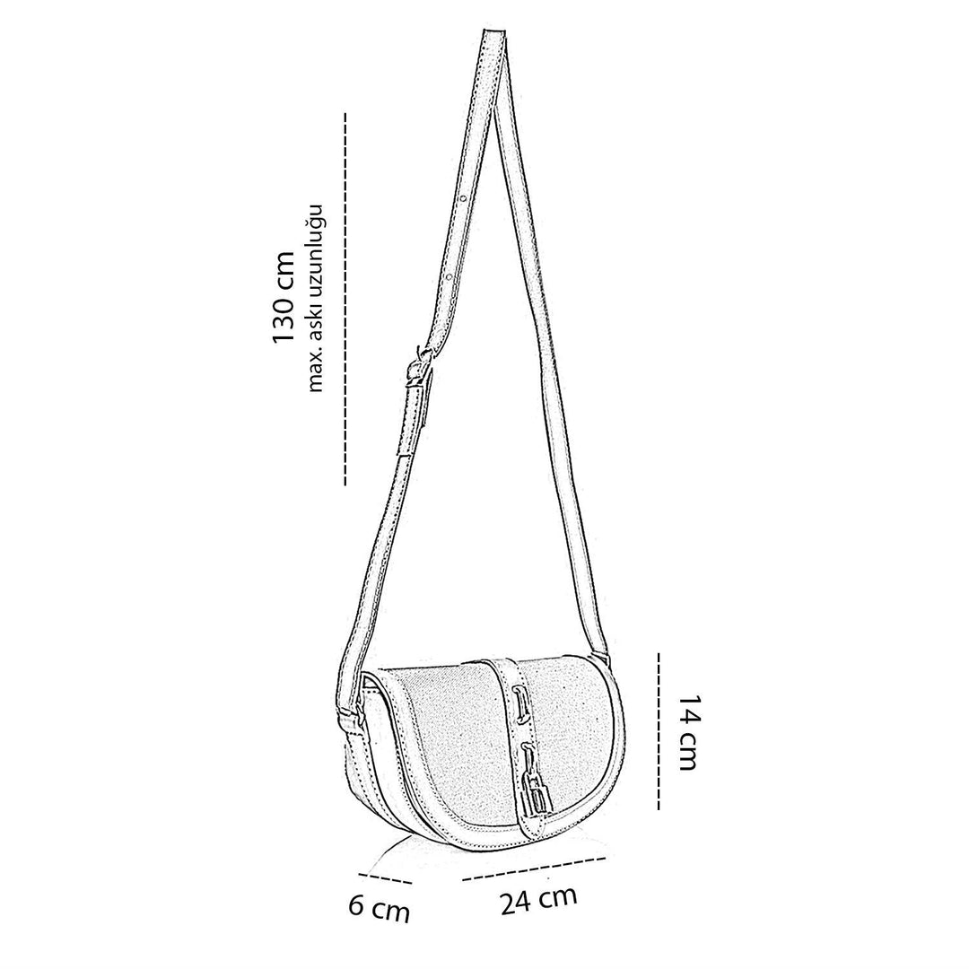 Nomi Ayarlanabilir Askılı Kadın Çapraz Çanta