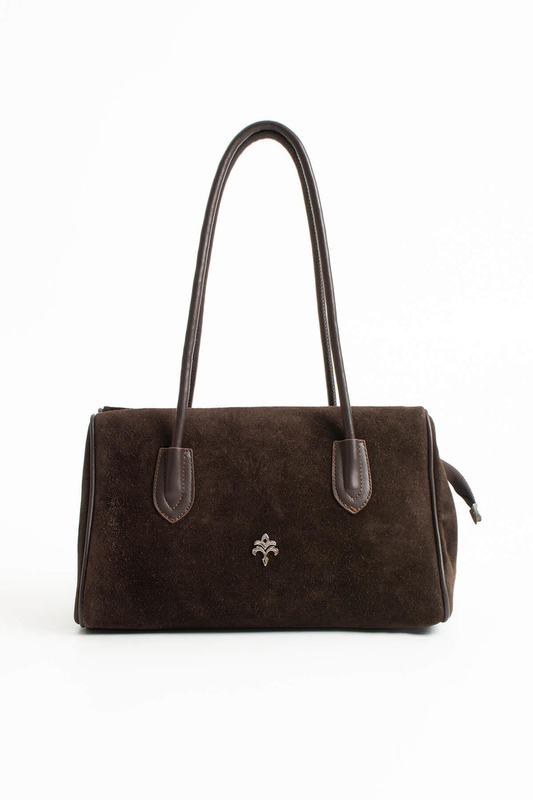 NYSARA Kadın Hakiki Süet Deri Omuz Çantası