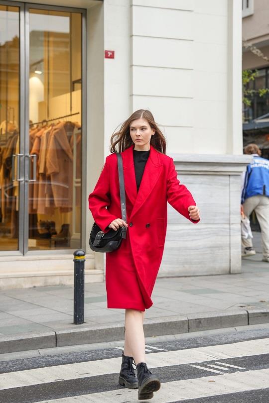 Ourea Kadın Hakiki Süet Omuz Çantası