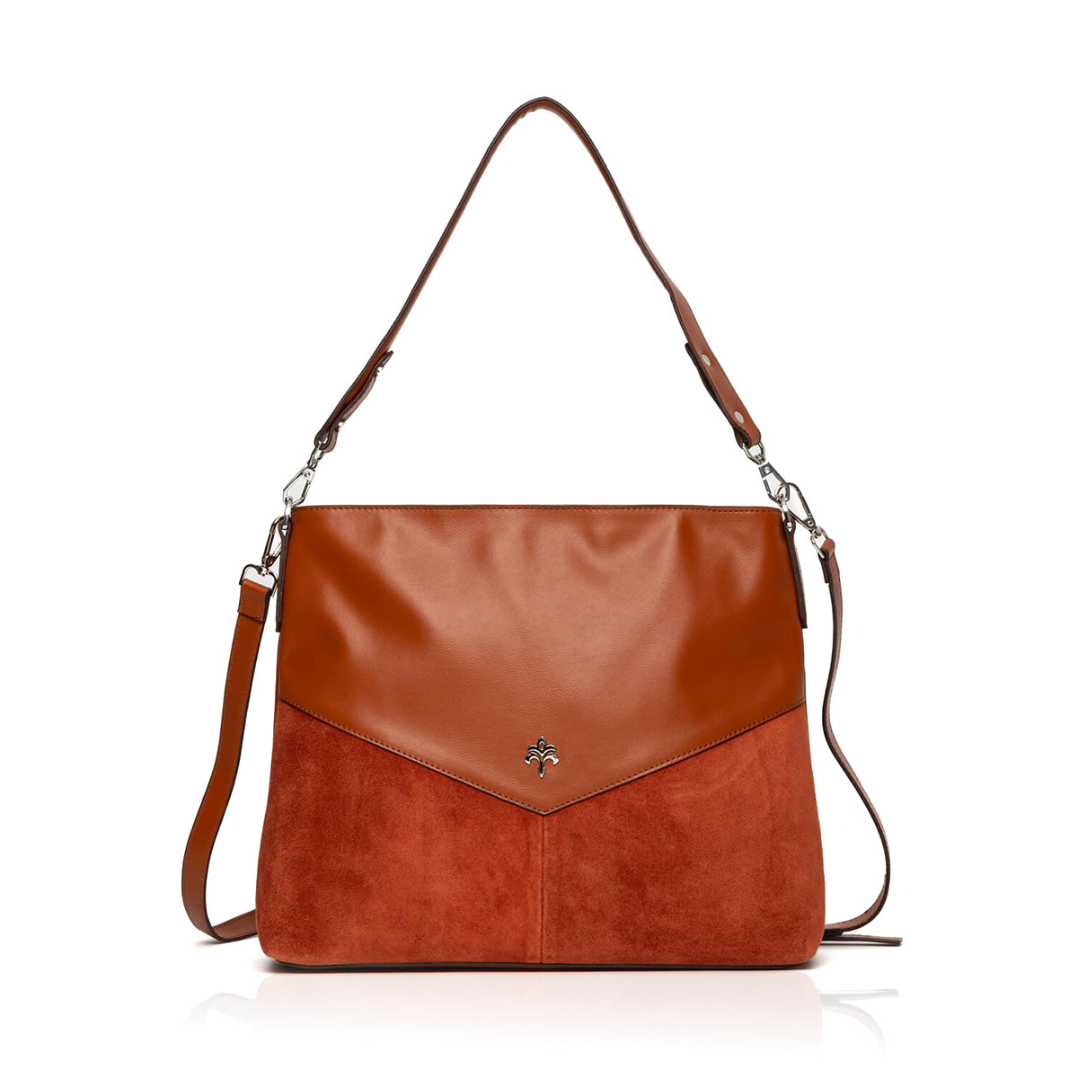 Pan Kadın Hakiki Süet Omuz Çantası Ve Ayarlanabilir Askılı Çapraz Çanta