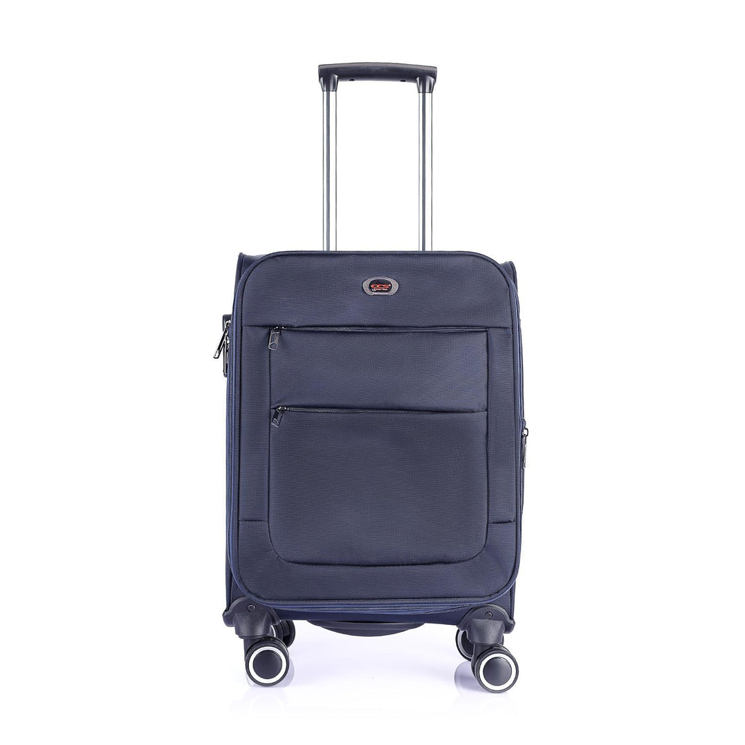 ÇÇS CCS430 Lacivert Kumaş Kabin Boy Valiz - PERKİN