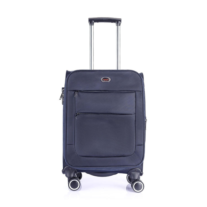 ÇÇS CCS430 Lacivert Kumaş Kabin Boy Valiz - PERKİN