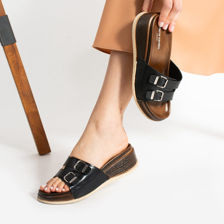 Pierre Cardin Dorothy Kadın Siyah Terlik