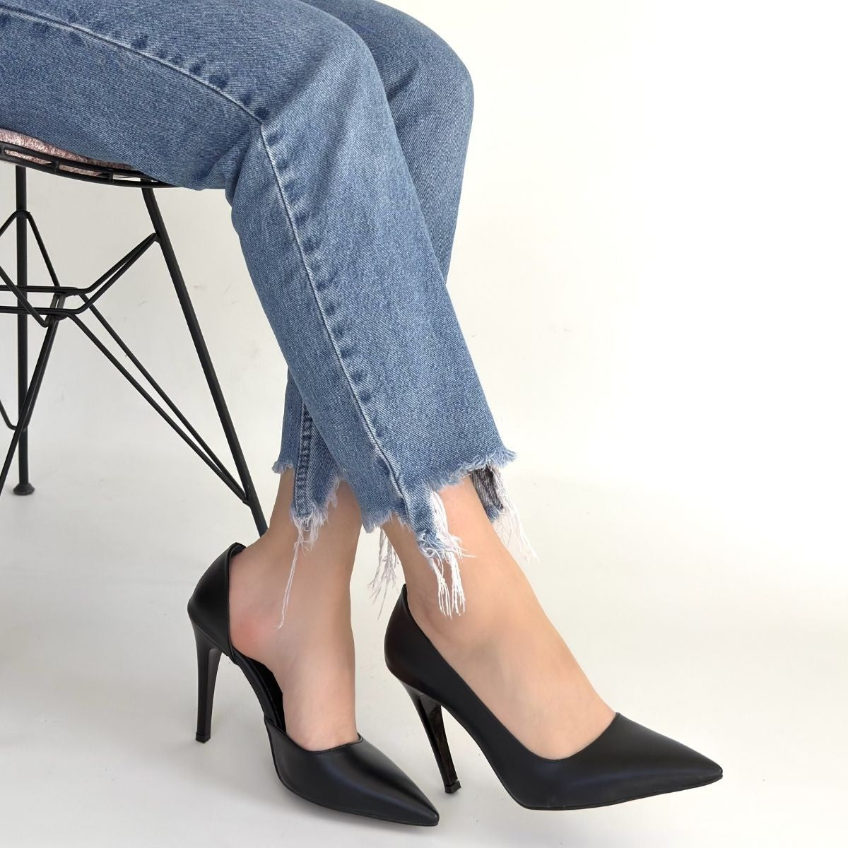 Pley Kadın Siyah Stiletto