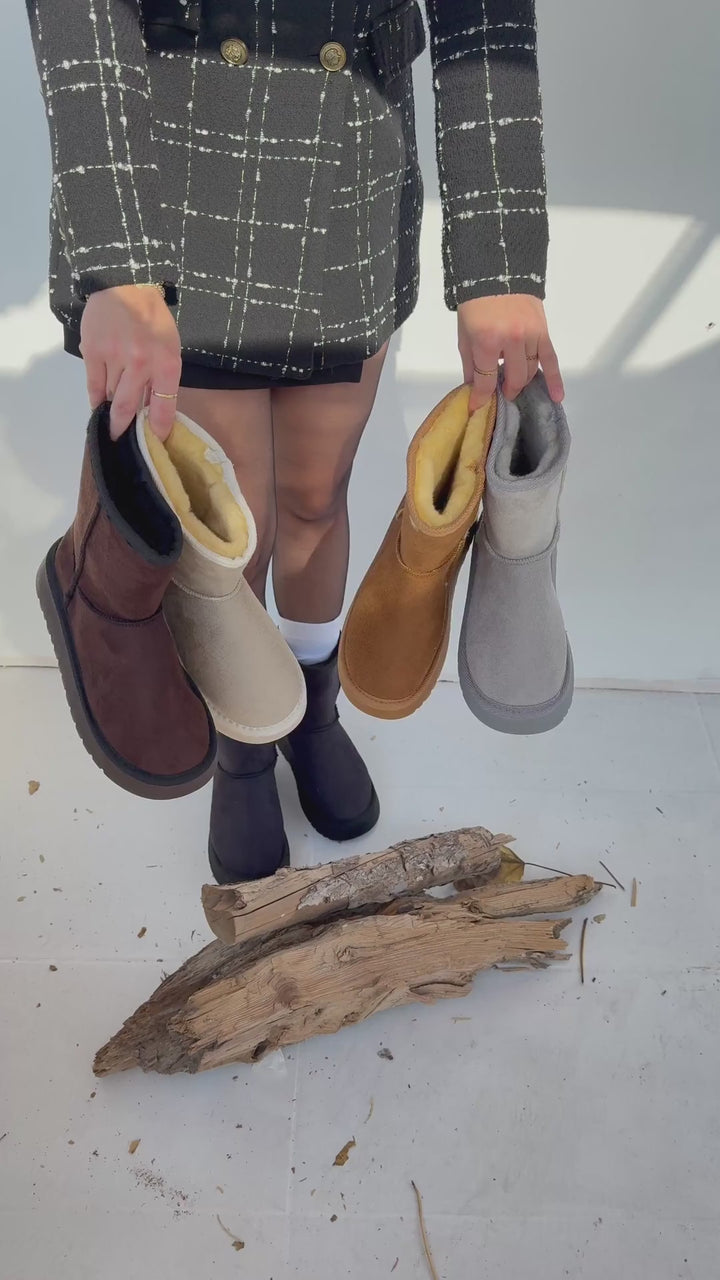 Sophia Taba Süet Kadın Bot