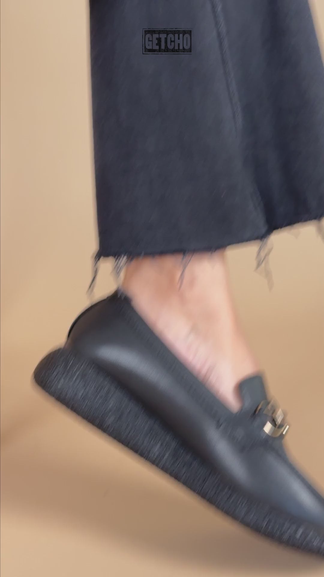 Matar Kadın Siyah Loafer Ayakkabı