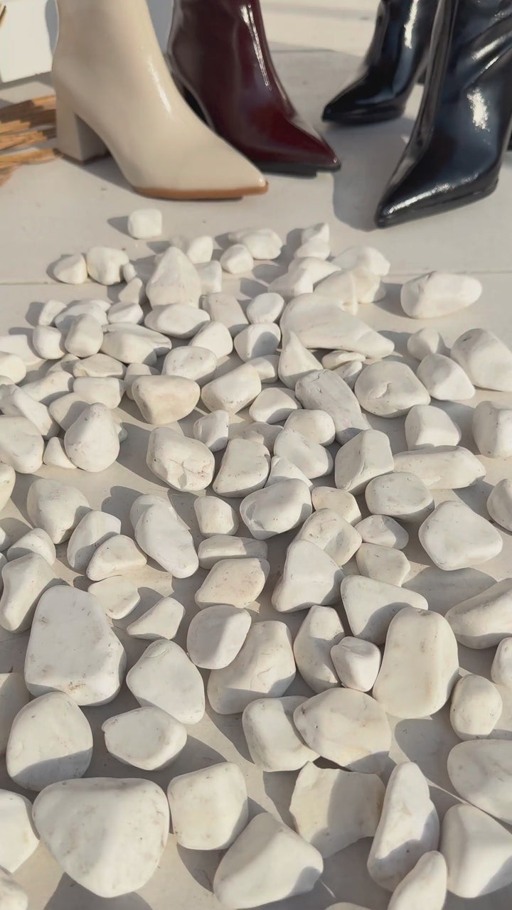 Mosy Kadın Siyah Rugan Topuklu Bot