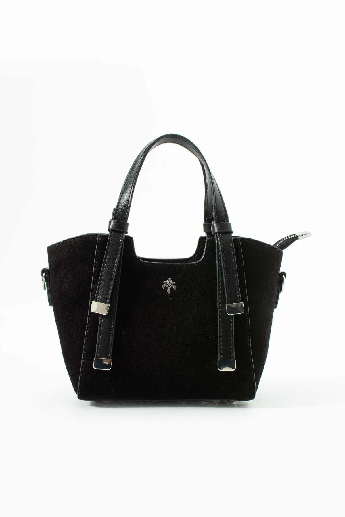 RAELIS Kadın Hakiki Süet Deri El Çantası