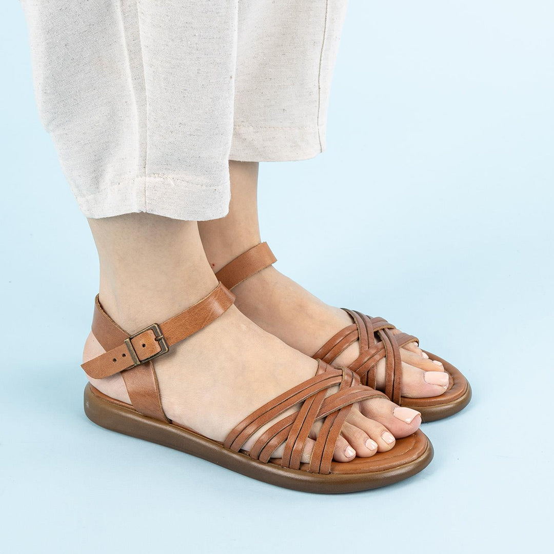 Reid Kadın Taba Ayarlanabilir Kemerli Sandalet