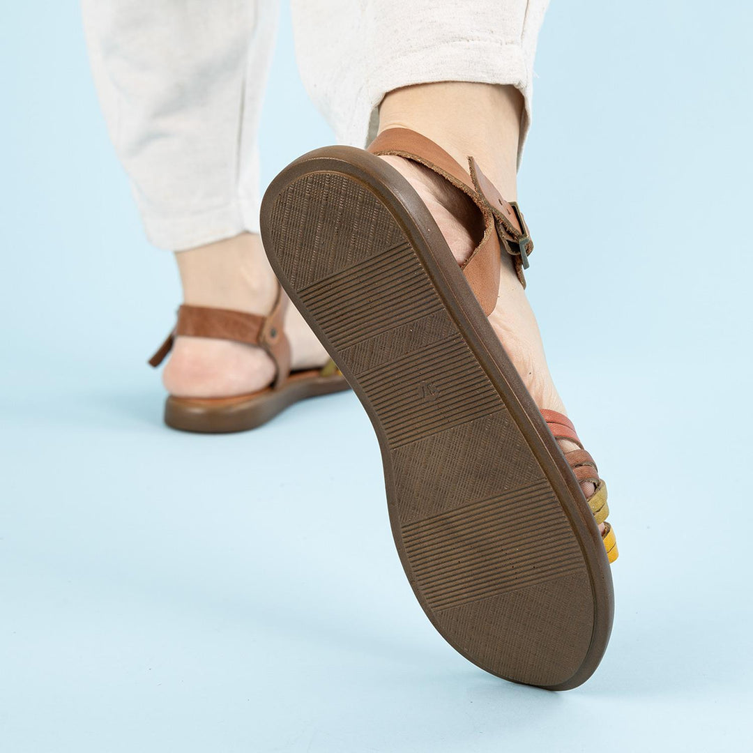 Reid Kadın Taba Multi Ayarlanabilir Kemerli Sandalet