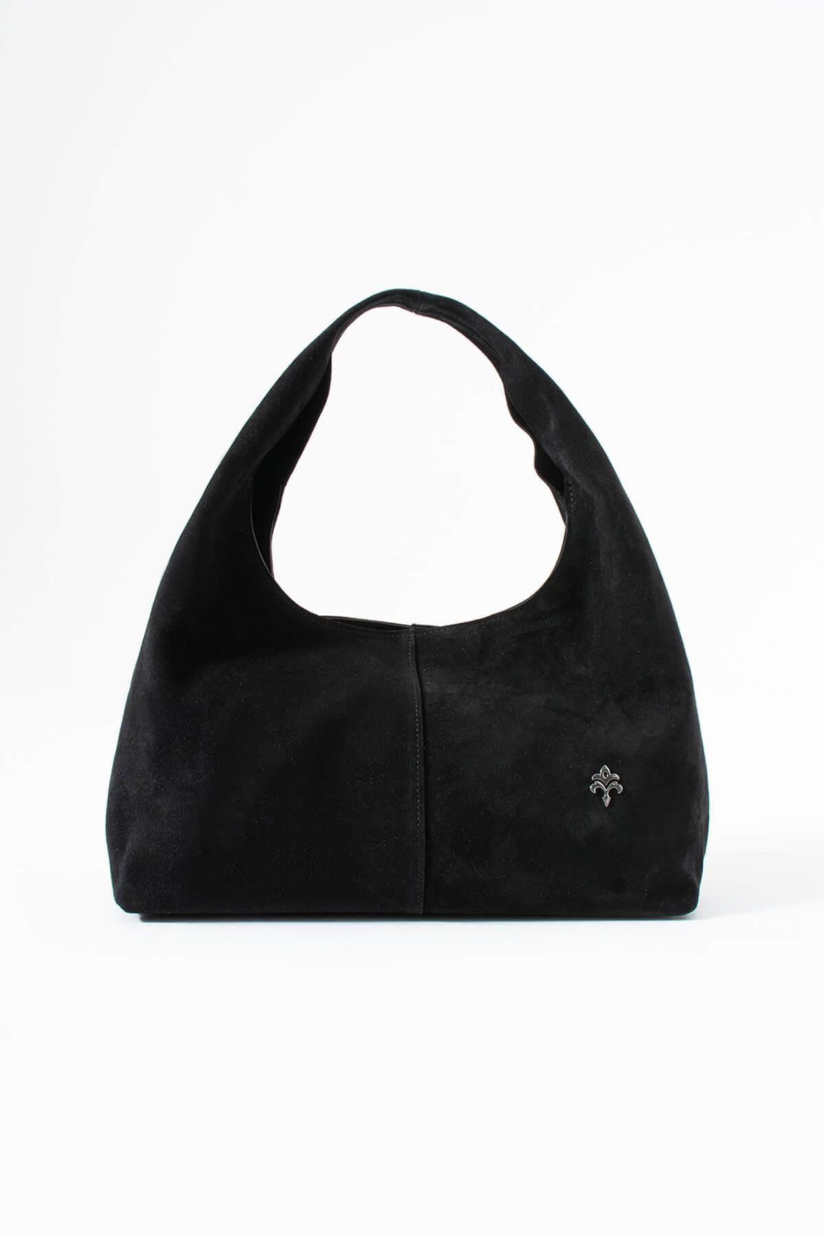 RHEXIA Kadın Hakiki Süet Deri Omuz Çantası