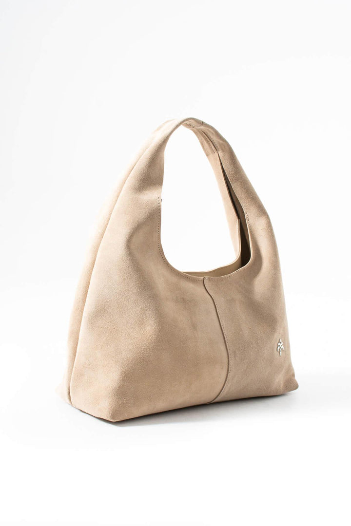 RHEXIA Kadın Hakiki Süet Deri Omuz Çantası