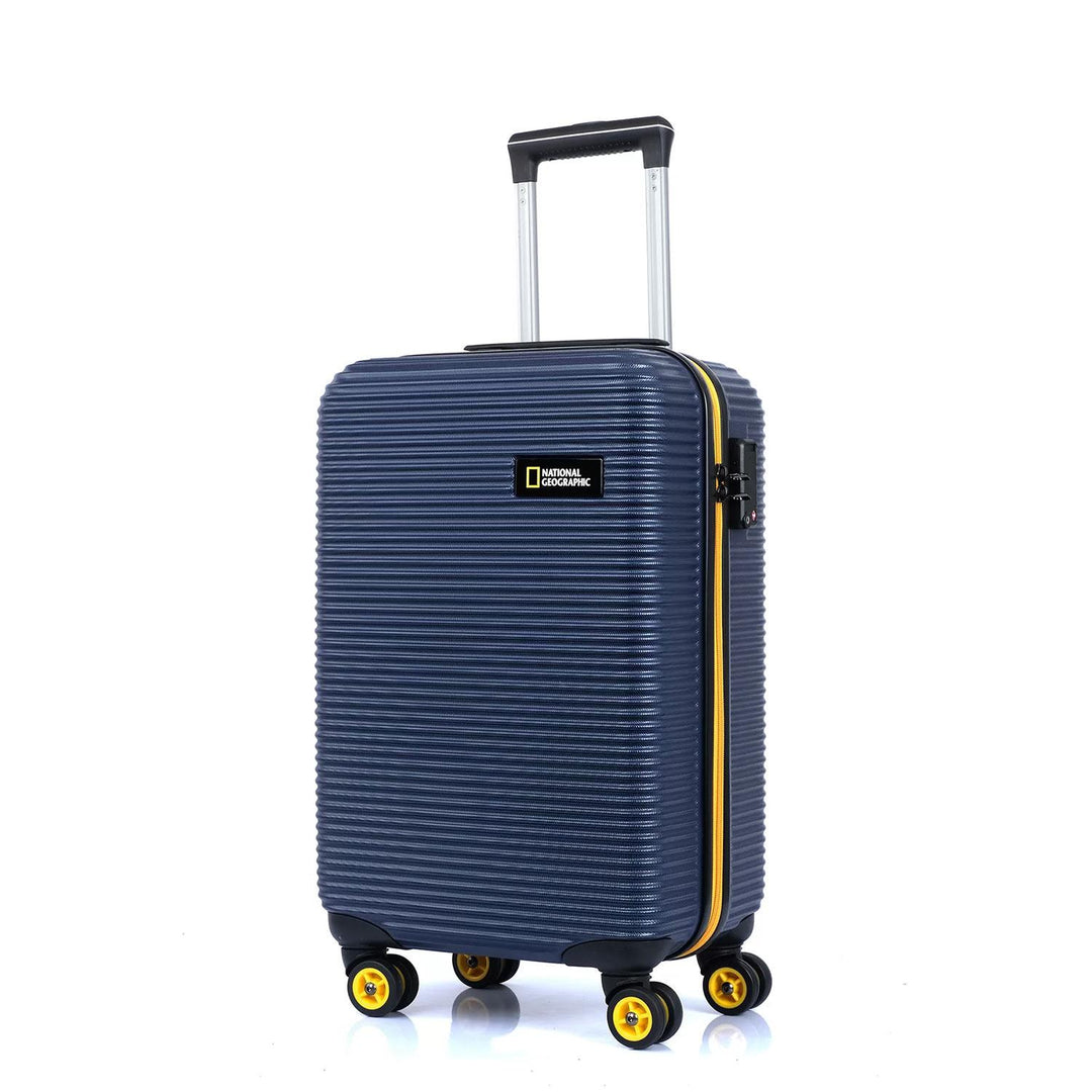 National Geographic N-2001 Lacivert Abs Büyük Boy Valiz -ROND