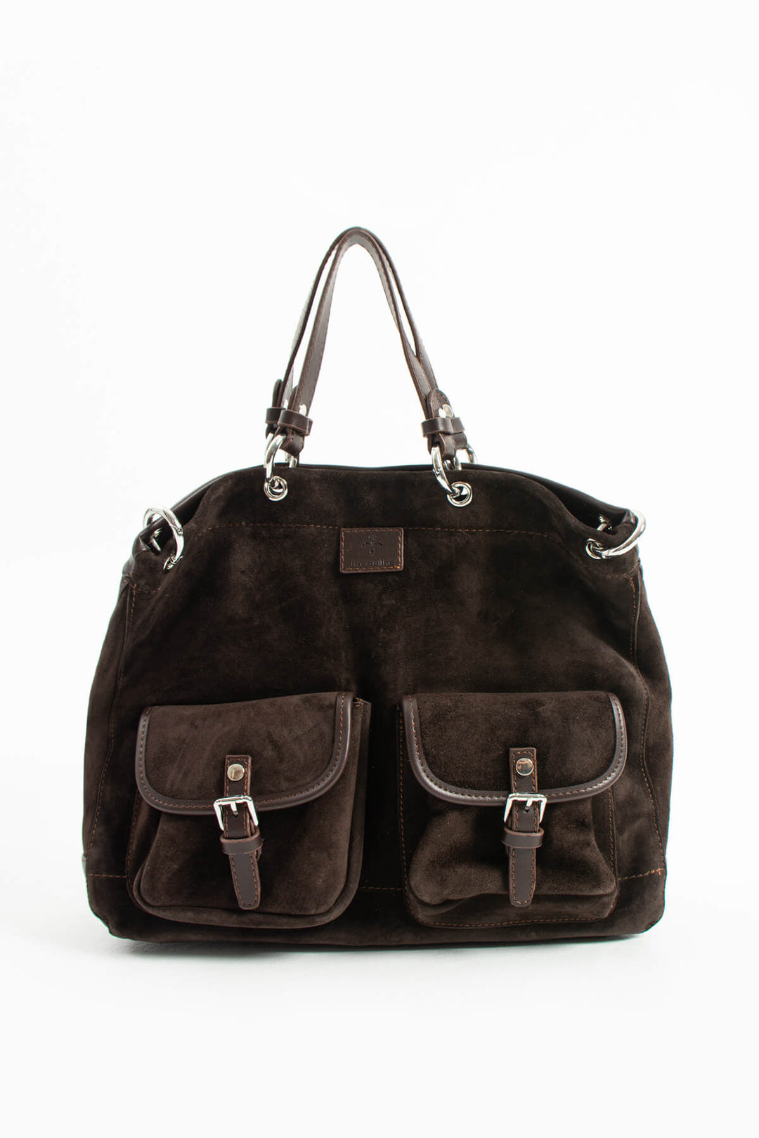 SELORA Hakiki Süet Deri Kadın El Çantası