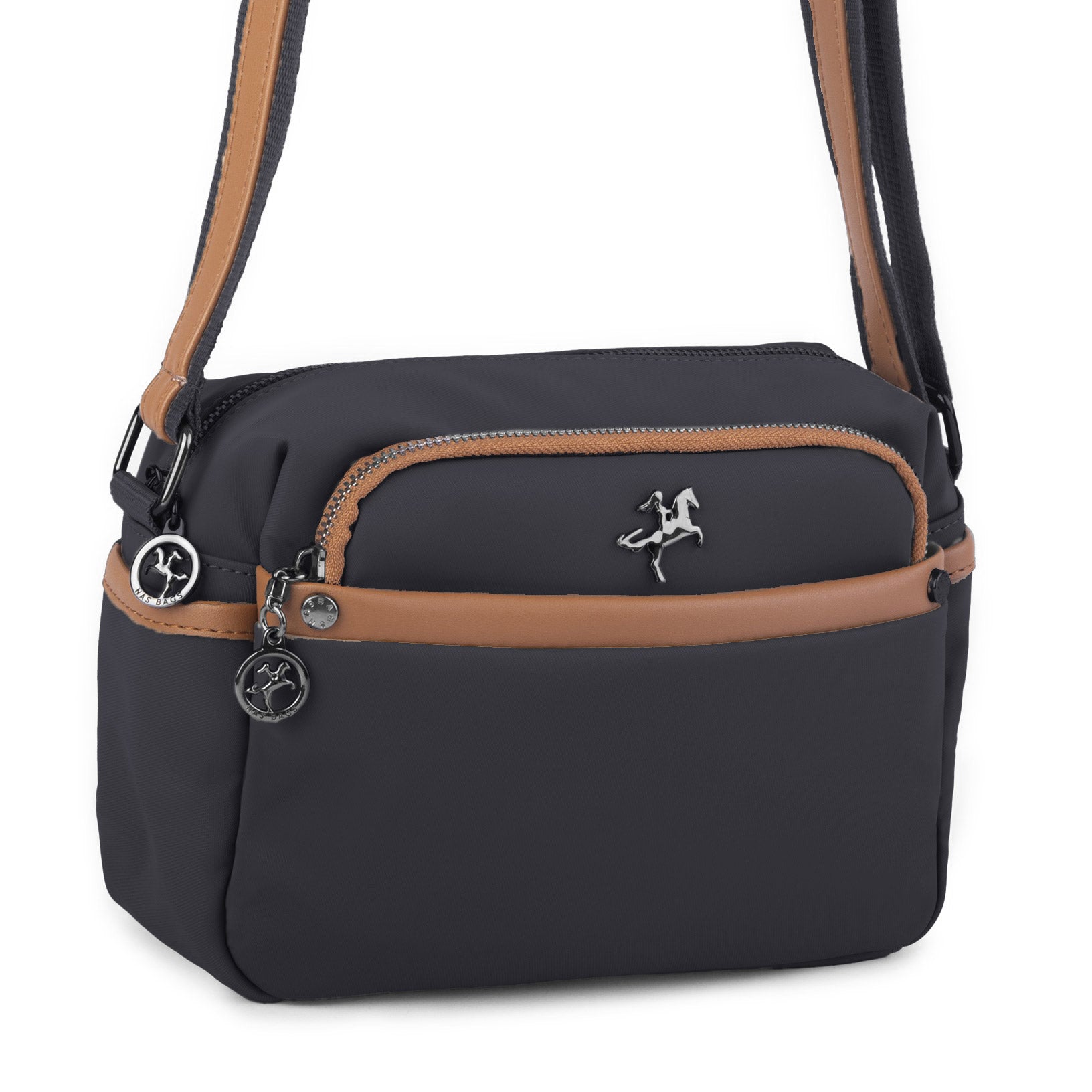 Serni Çapraz Askılı Saten Çanta