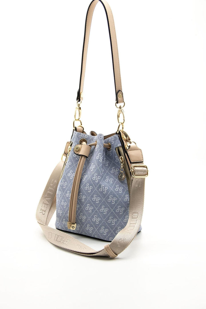 Silver & Polo SP1137 Monogram Kadın Omuz Çantası