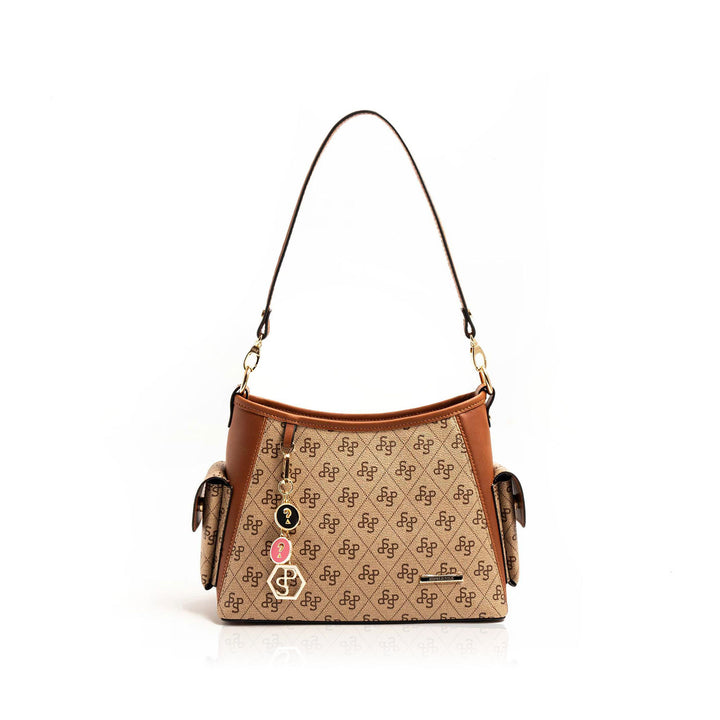 Silver & Polo SP1183 Monogram Kadın Omuz Çantası