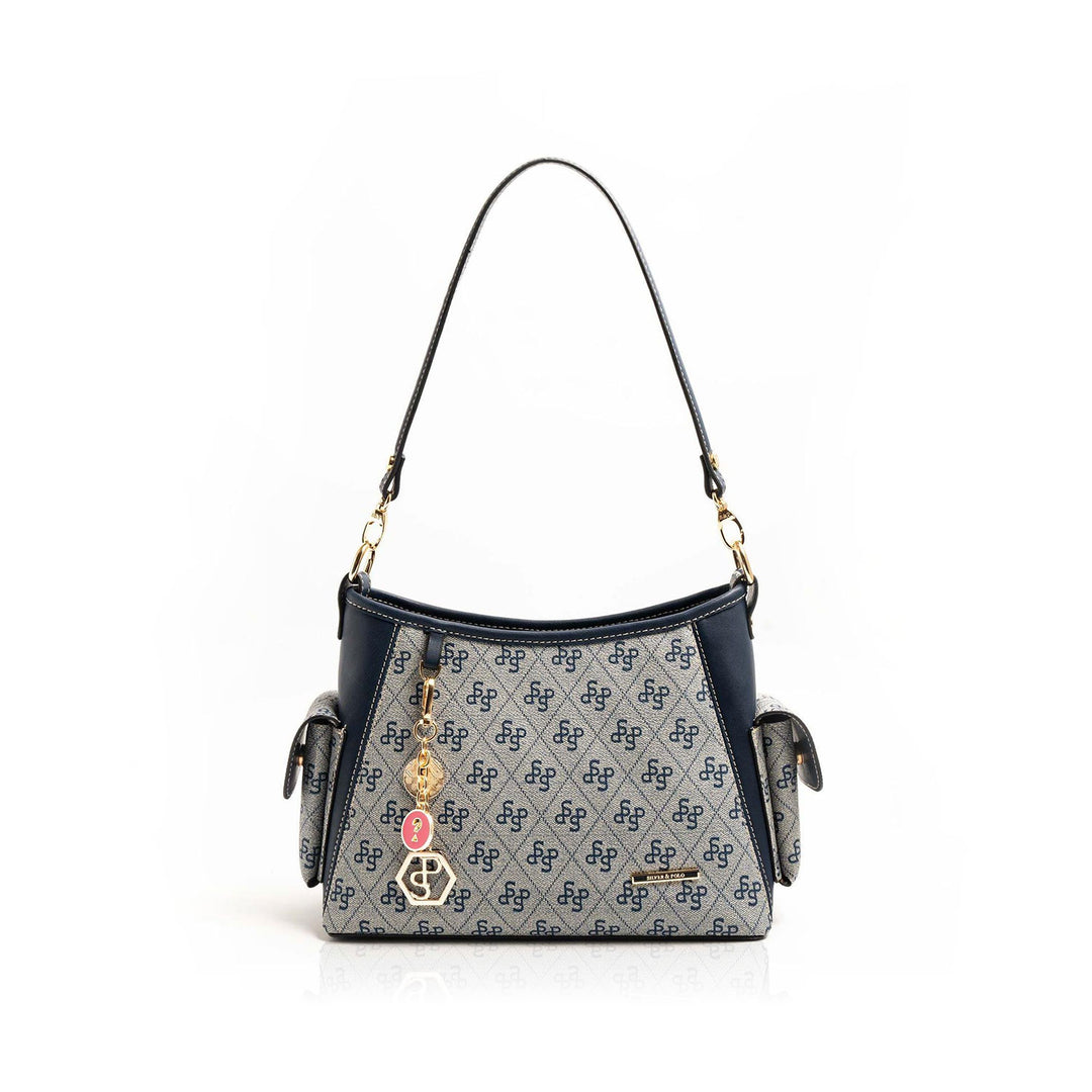 Silver & Polo SP1183 Monogram Kadın Omuz Çantası