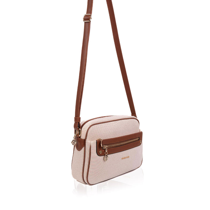 Silver & Polo SP753 Keten Kadın Çapraz Çanta