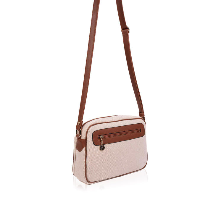 Silver & Polo SP753 Keten Kadın Çapraz Çanta
