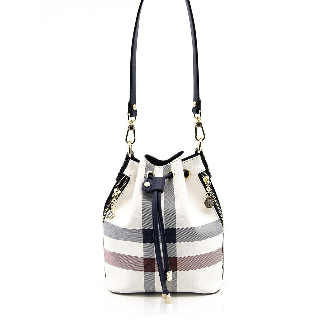 Silver & Polo SP1137 Ekose Kadın Omuz Çantası