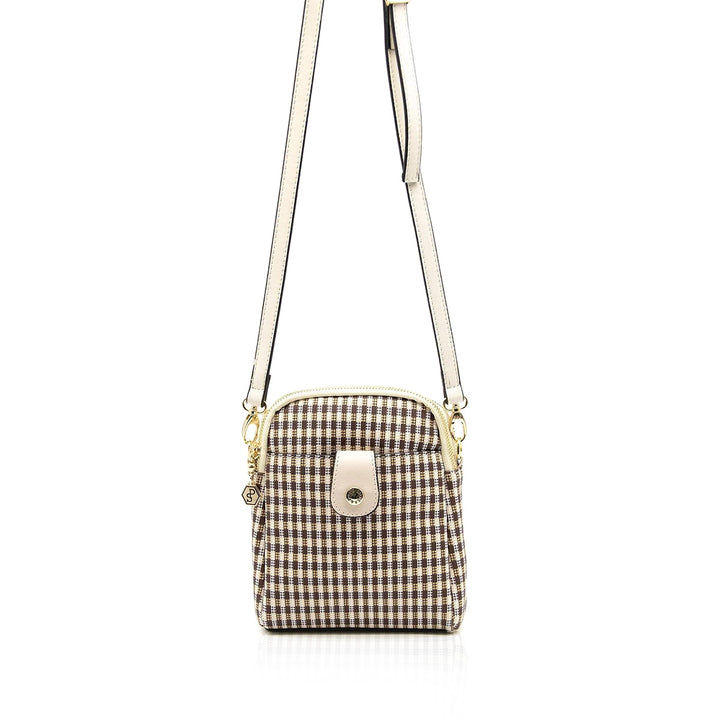 Silver & Polo SP1157 Ekose Kadın Çapraz Çanta