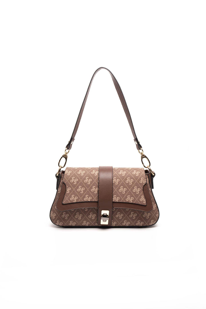 Silver & Polo SP1177 Monogram Kadın Omuz Çantası