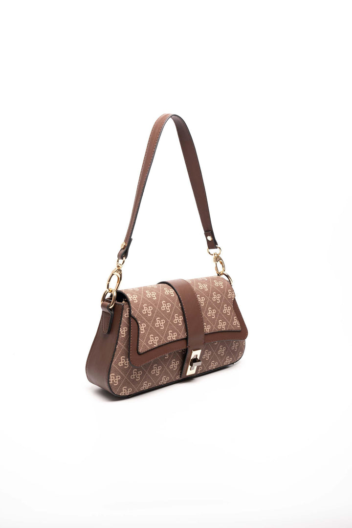Silver & Polo SP1177 Monogram Kadın Omuz Çantası