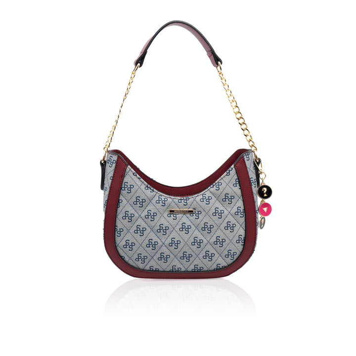 Silver & Polo SP1168 Monogram Kadın Omuz Çantası