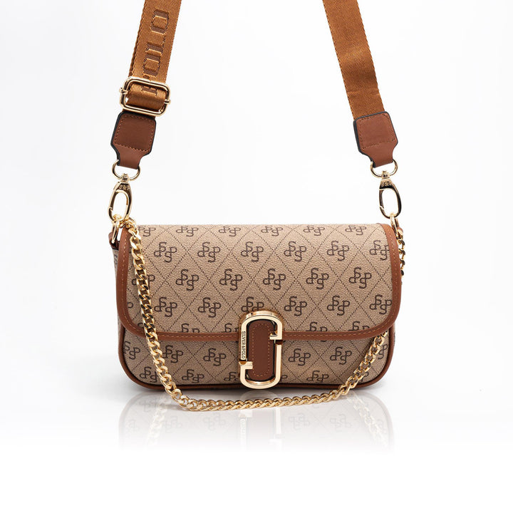 Silver & Polo SP1171 Monogram Kadın Omuz Çantası