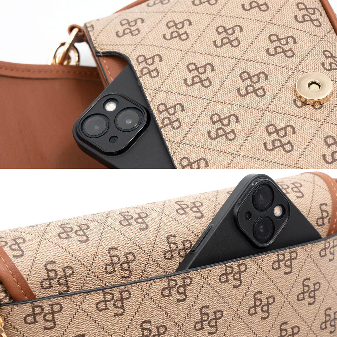 Silver & Polo SP1171 Monogram Kadın Omuz Çantası