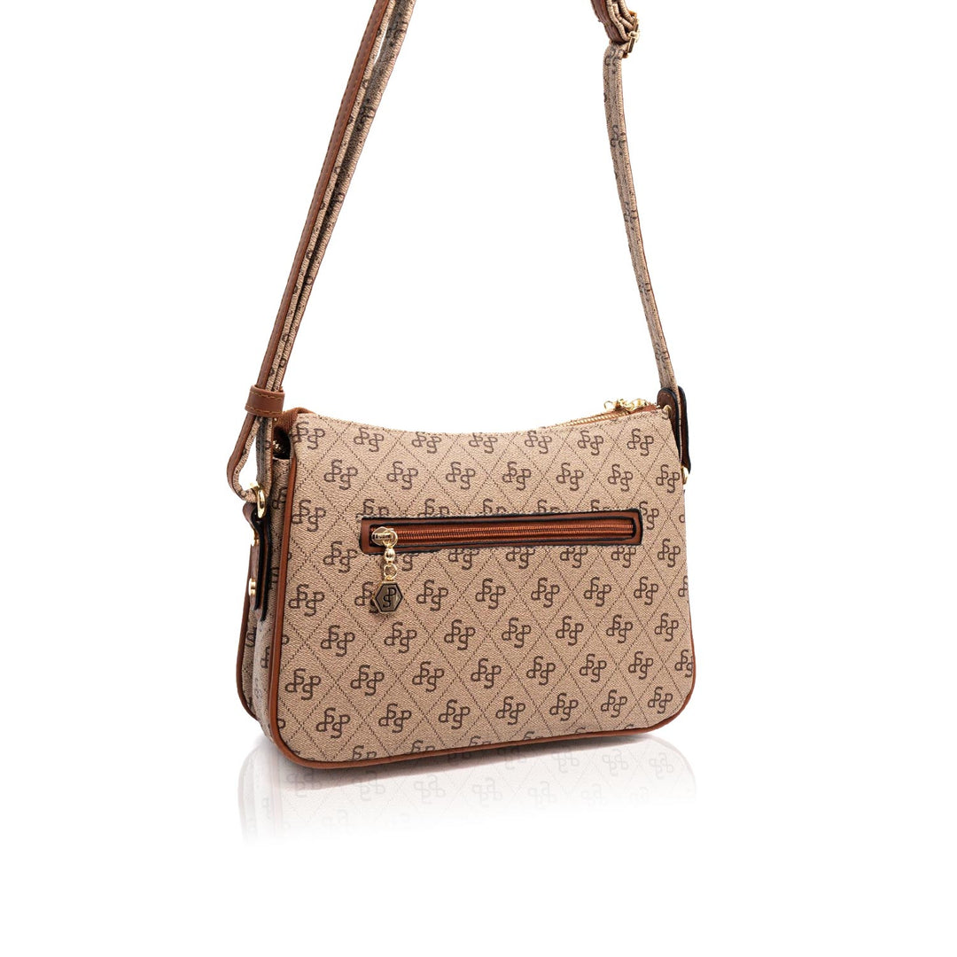Silver & Polo SP818 Monogram Kadın Çapraz Çanta