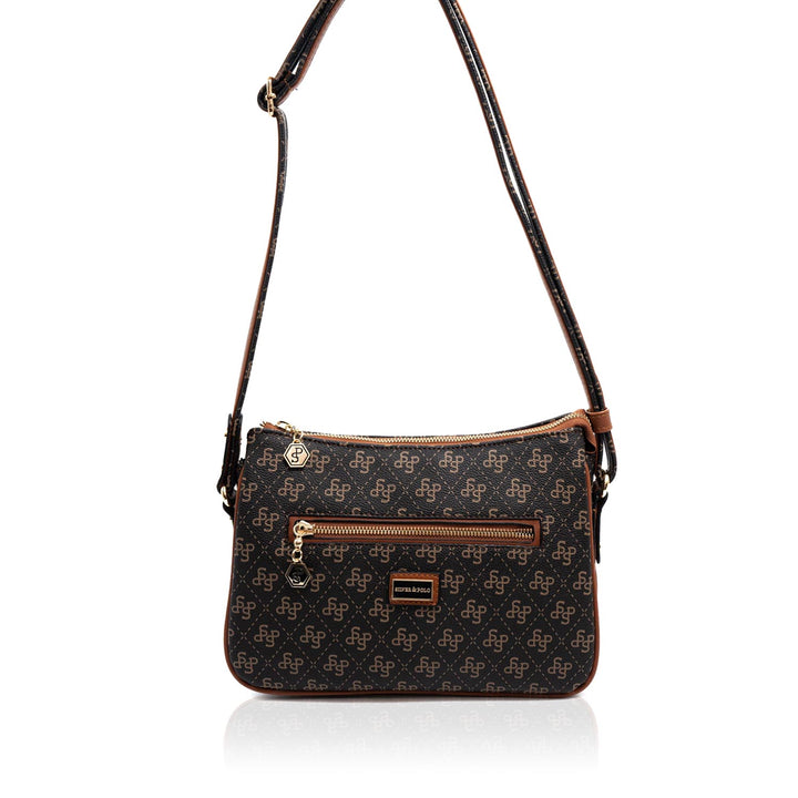 Silver & Polo SP818 Monogram Kadın Çapraz Çanta