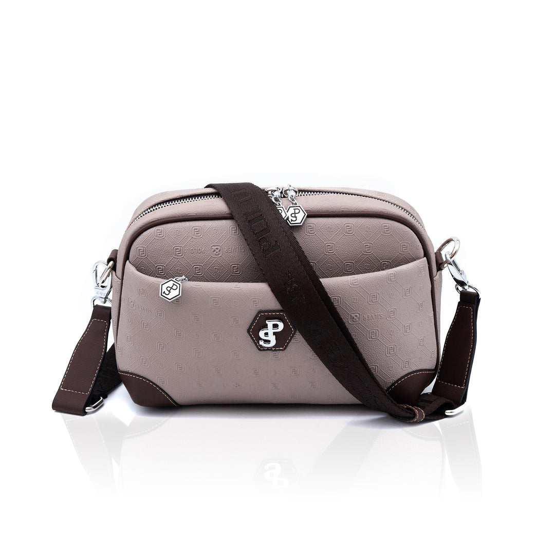 Silver & Polo SP1094 Mat Logolu Kadın Çapraz Çanta