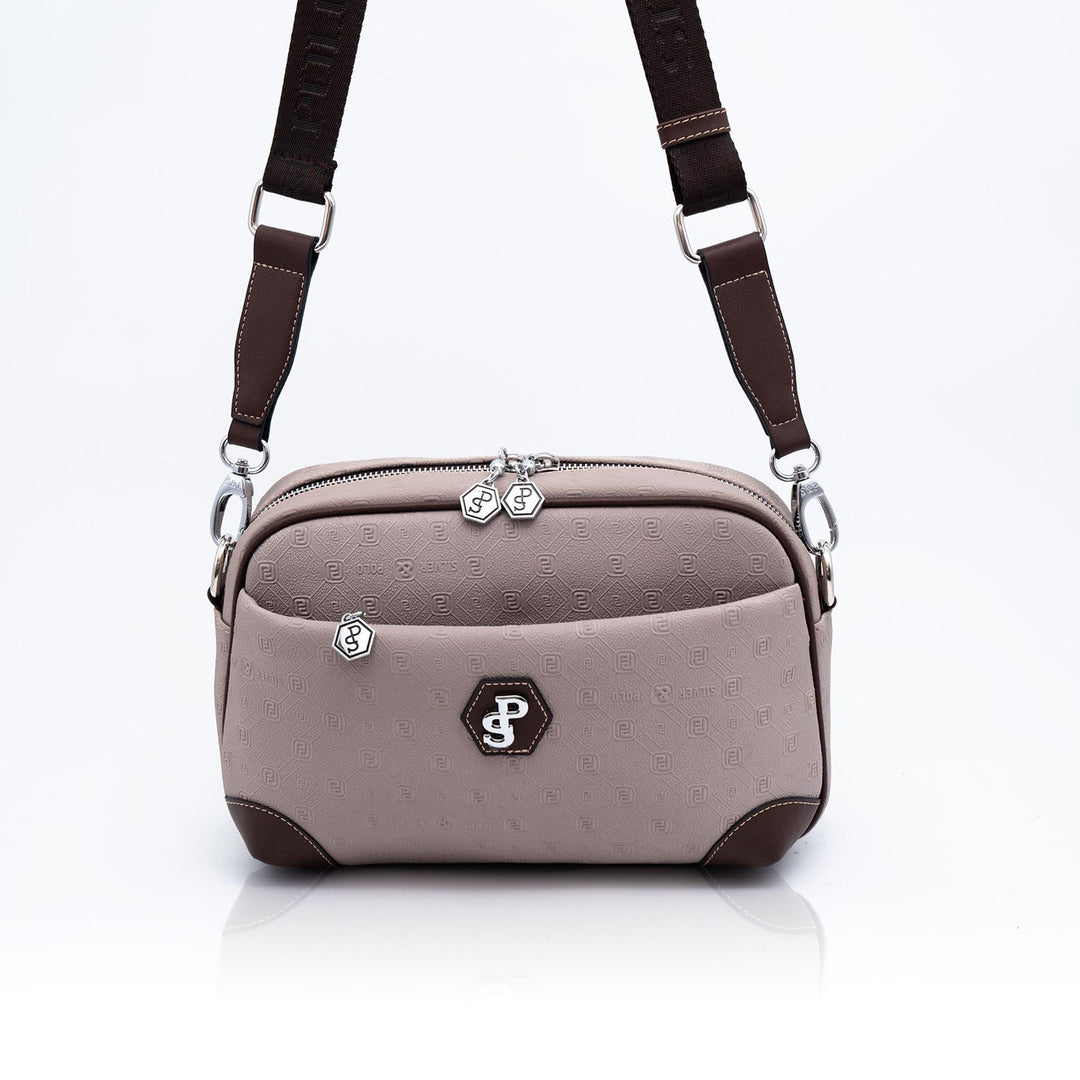 Silver & Polo SP1094 Mat Logolu Kadın Çapraz Çanta