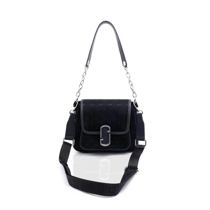 Silver & Polo SP1147 Mat Logolu Kadın Omuz Çantası