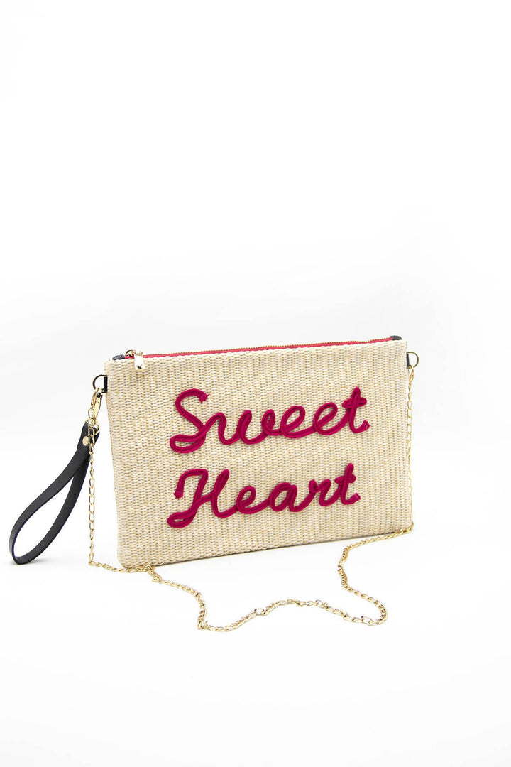 Silver & Polo SP1034 Örgü Clutch & Portföy Çanta