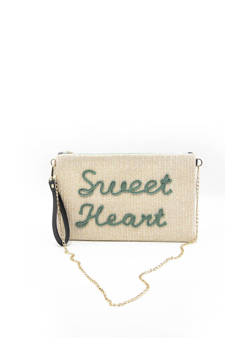 Silver & Polo SP1034 Örgü Clutch & Portföy Çanta
