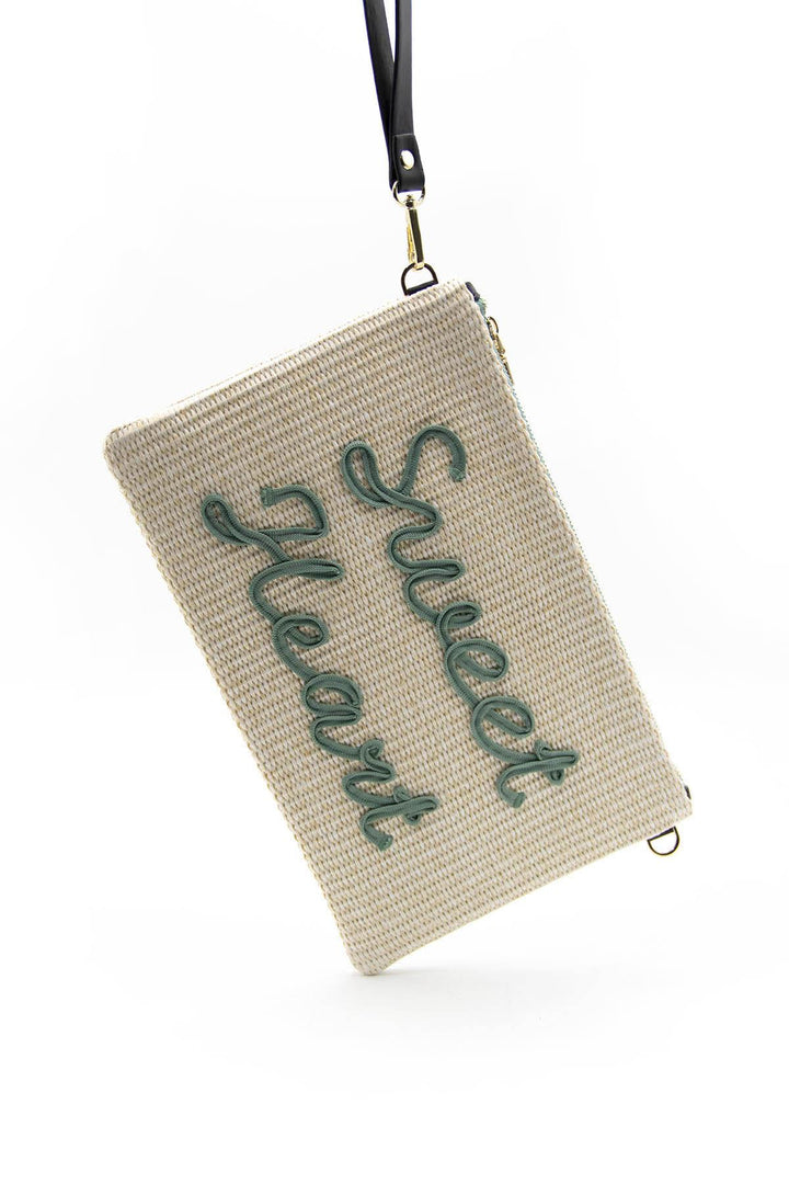 Silver & Polo SP1034 Örgü Clutch & Portföy Çanta