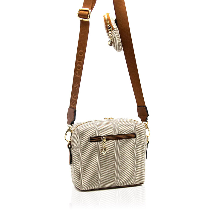 Silver & Polo SP1038 Hasır Kadın Çapraz Çantası