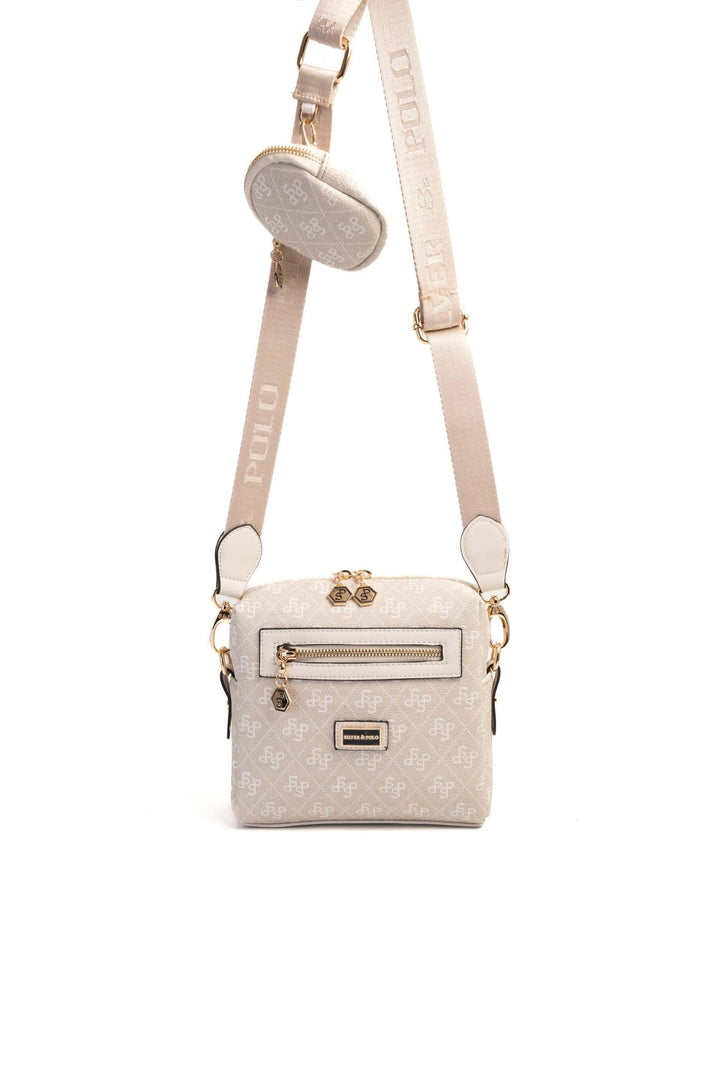 Silver & Polo SP1038 Monogram Kadın Çapraz Çantası