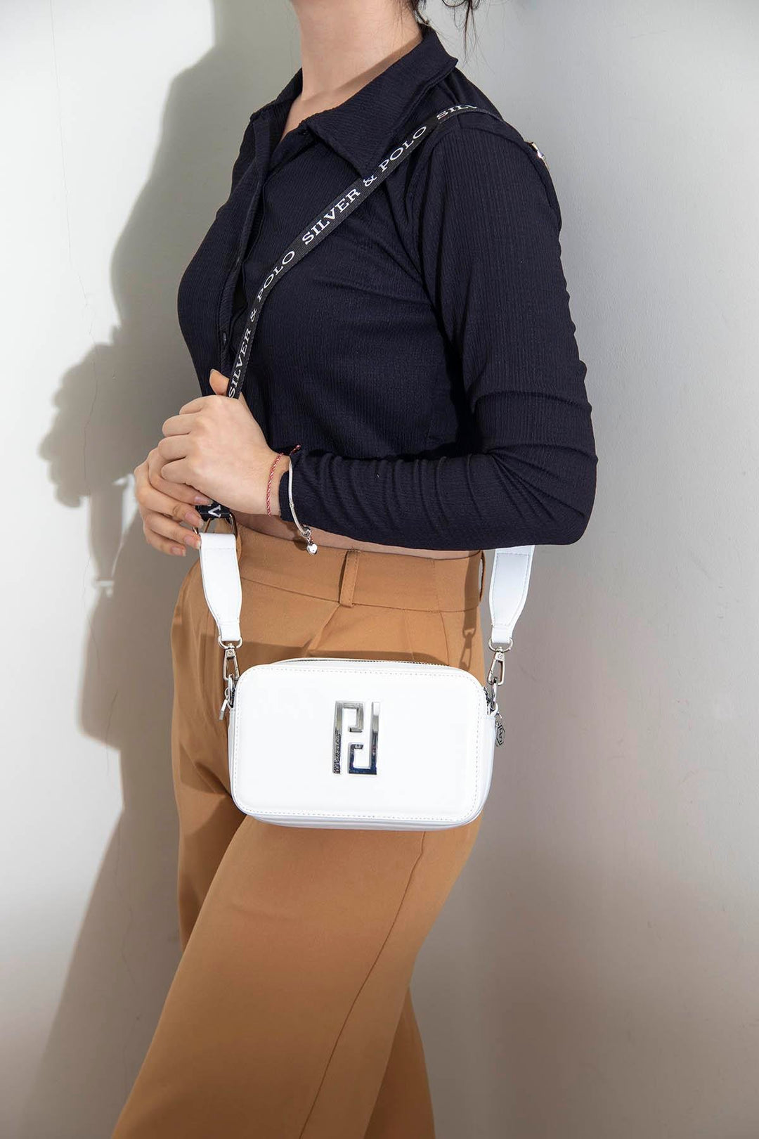 Silver & Polo SP1078 Düz Kadın Çapraz Çantası