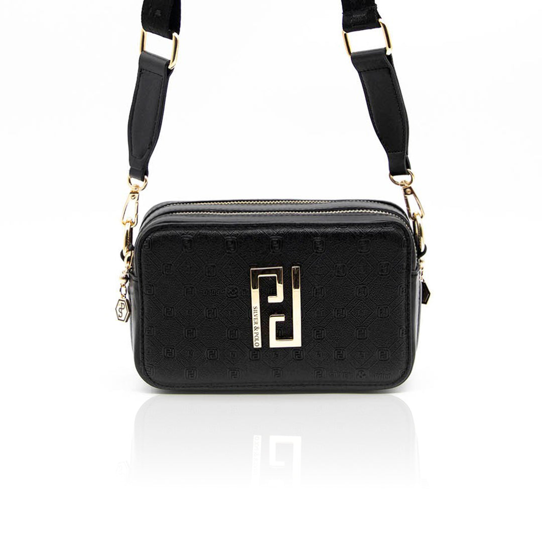 Silver & Polo SP1078 Logolu Kadın Çapraz Çantası