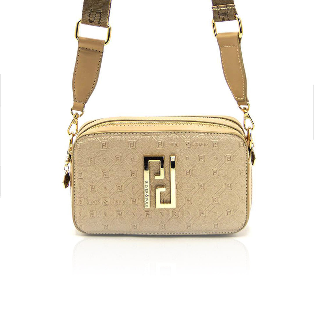 Silver & Polo SP1078 Logolu Kadın Çapraz Çantası